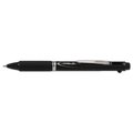 Pentel EnerGel 2S Multi-Color Gel Pen/Pencil, Retractable, Medium 0.5 mm, Black/Red Ink, Black Barrel BLW355A